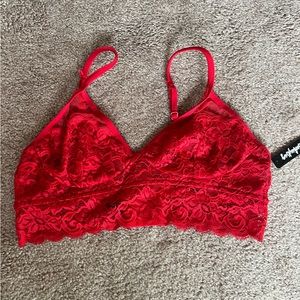 Red Bralette